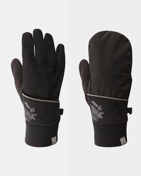Unisex prstové rukavice 2v1 KILPI Drag černé Velikost: XL