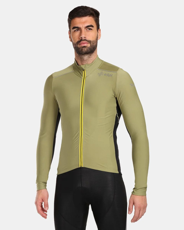 Pánský cyklistický dres KILPI Campos zelený Velikost: XL