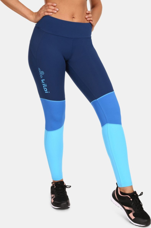 Dámské běžecké legíny KILPI Alexo modré Velikost: 40