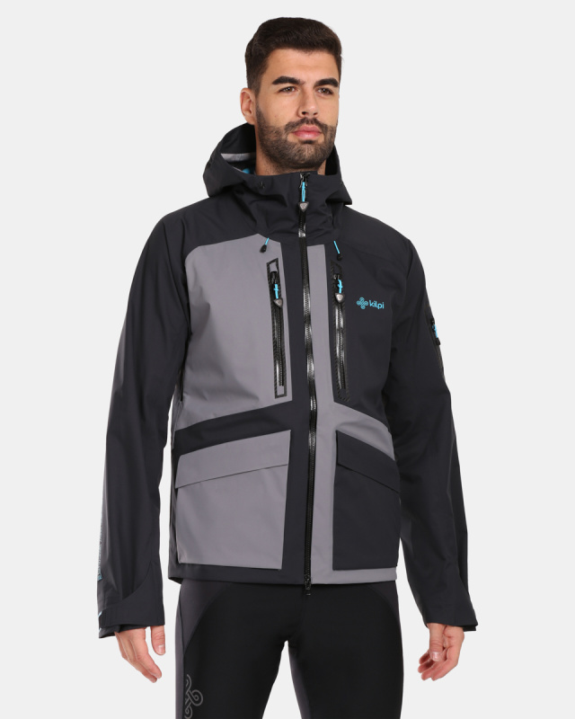 Pánská nepromokavá bunda KILPI LTD Archer černá Velikost: 3XL