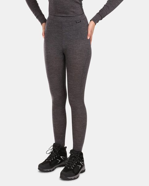 Dámské merino legíny KILPI Mavora šedé Velikost: 40