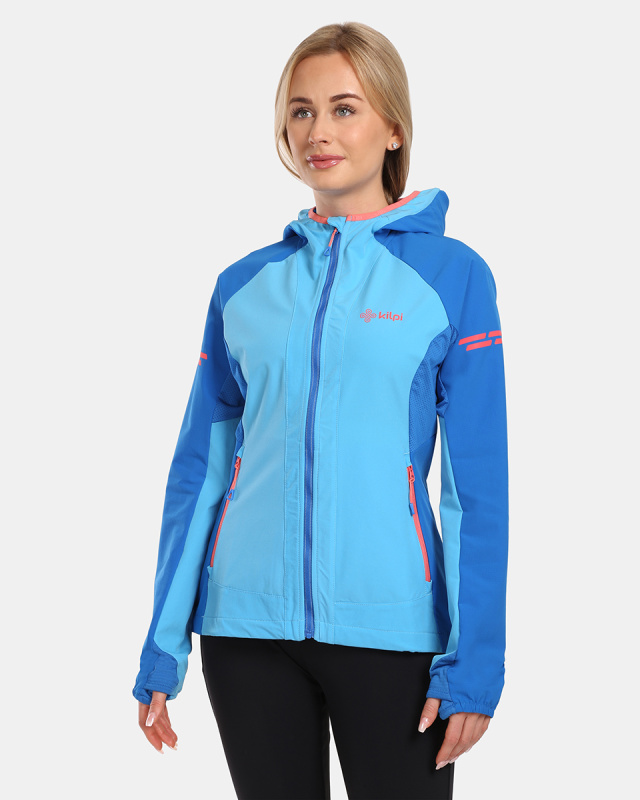Dámská běžecká bunda KILPI Baleo modrá Velikost: 42