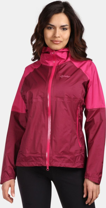 Dámská nepromokavá bunda KILPI Hurricane červená Velikost: 46
