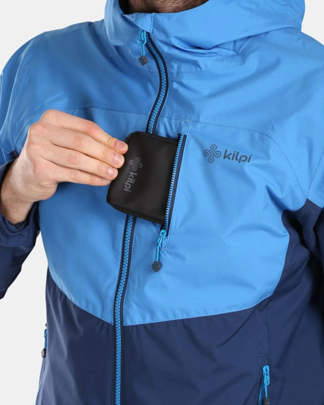 Pánská outdoorová bunda KILPI Sonna modrá Velikost: S