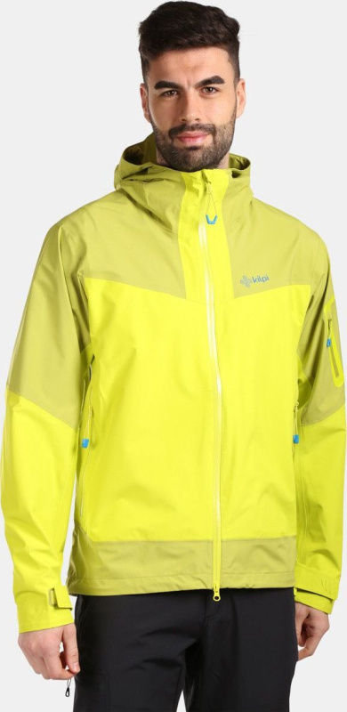 Pánská nepromokavá bunda KILPI Mamba zelená Velikost: S