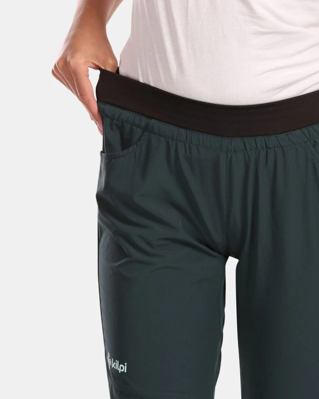 Dámské outdoorové kalhoty KILPI Mimi zelené Velikost: 40