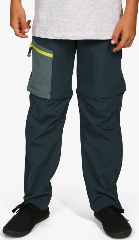 Dětské outdoorové kalhoty KILPI Hosio zelené Velikost: 110