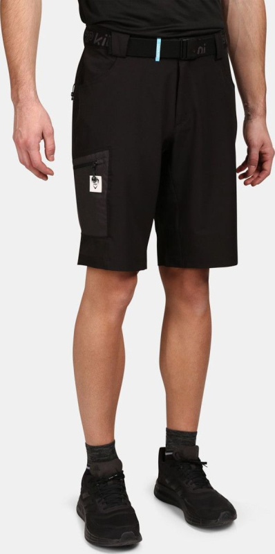 Pánské outdoorové kraťasy KILPI Navia černé Velikost: M