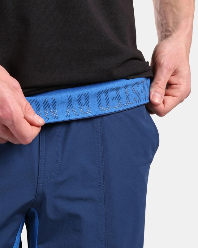 Pánské letní kraťasy KILPI Bready modré Velikost: XXL