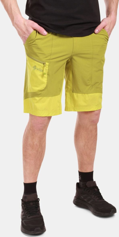 Pánské letní kraťasy KILPI Bready zelené Velikost: 3XL