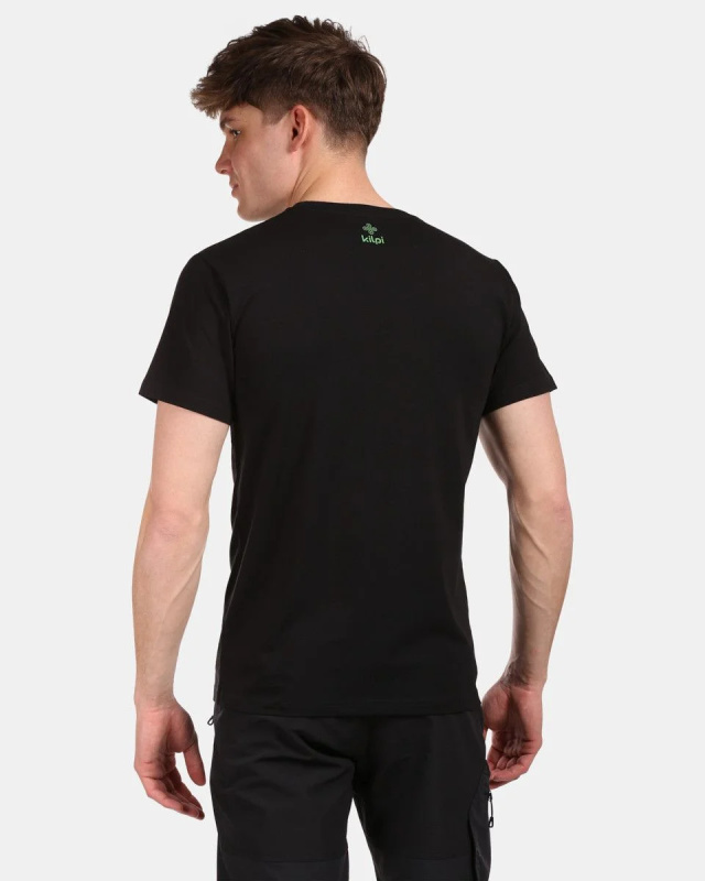 Pánské bavlněné triko KILPI Discover černé Velikost: S