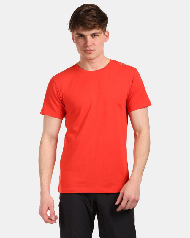Pánské bavlněné triko KILPI Promo červené Velikost: 3XL