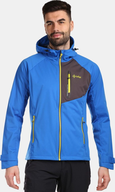 Pánská softshellová bunda KILPI Beltra modrá Velikost: XL