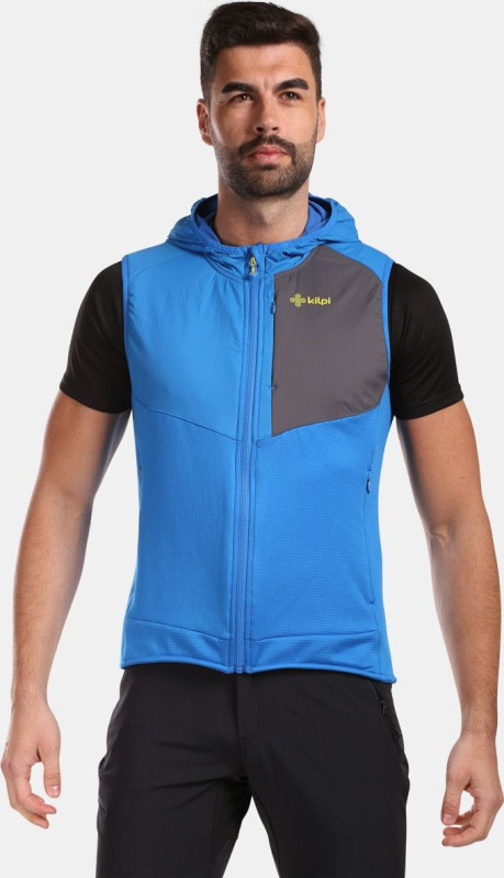 Pánská sportovní vesta KILPI Lenia modrá Velikost: 3XL