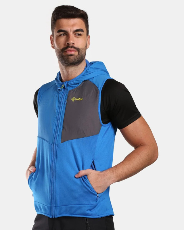Pánská sportovní vesta KILPI Lenia modrá Velikost: XL