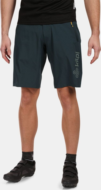 Pánské cyklistické kraťasy KILPI Hixon zelené Velikost: 3XL