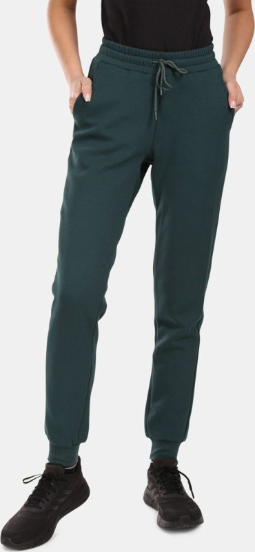 Dámské bavlněné tepláky KILPI zelené Velikost: 34