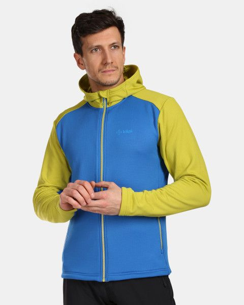 Pánská fleecová mikina KILPI Sevelen modrá Velikost: 3XL