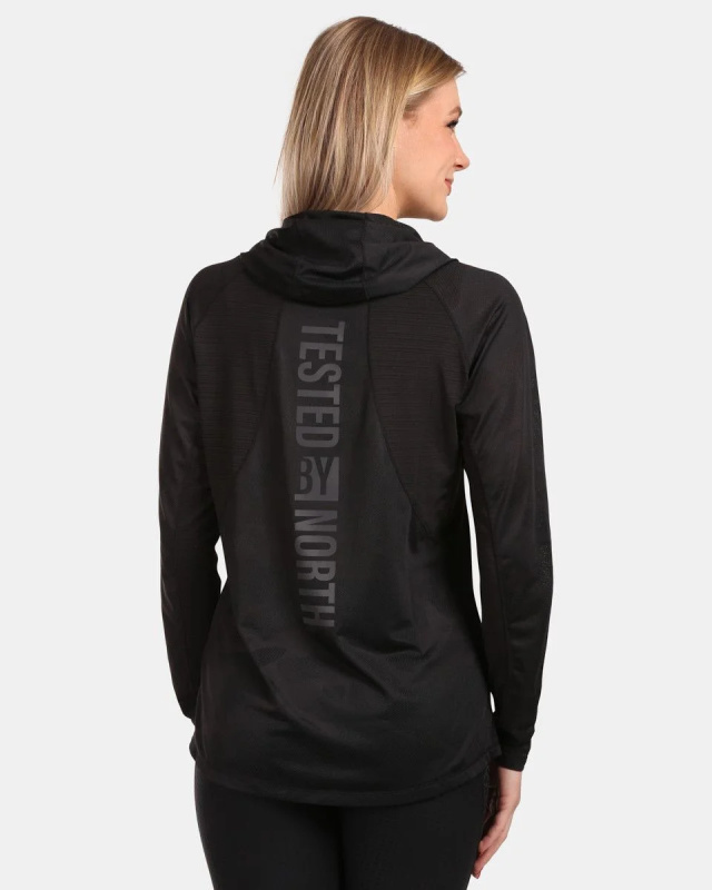 Dámská sportovní mikina KILPI Aileen černá Velikost: 44