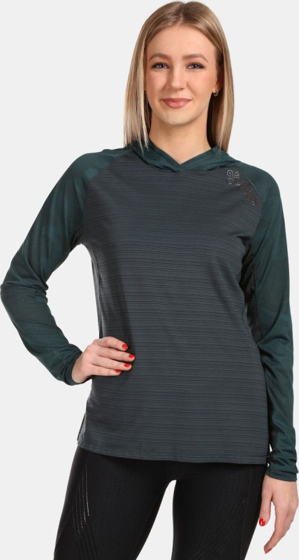 Dámská sportovní mikina KILPI Aileen zelená Velikost: 42