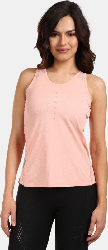 Dámský běžecký top KILPI Sien korálový Velikost: 40