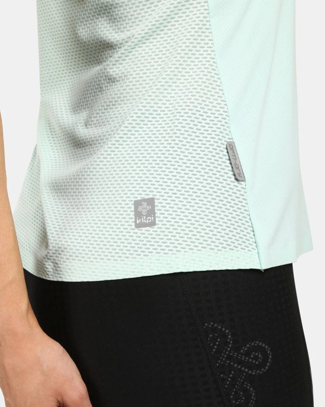 Dámský běžecký top KILPI Sien mentolový Velikost: 40