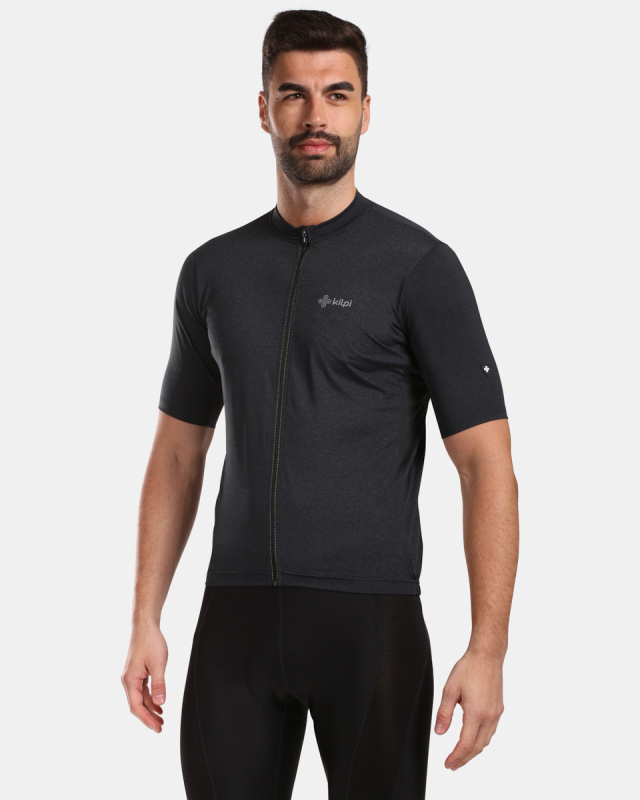 Pánský cyklistický dres KILPI Cavalet černé Velikost: 3XL