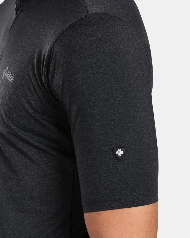 Pánský cyklistický dres KILPI Cavalet černé Velikost: L