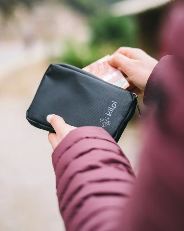 Unisex sportovní peněženka KILPI Pay černá Velikost: UNI