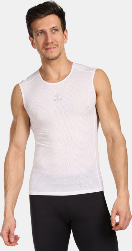 Unisex funkční tílko KILPI Netty bílé Velikost: M