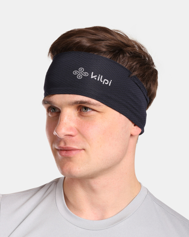 Unisex sportovní čelenka KILPI Cooly černá Velikost: S