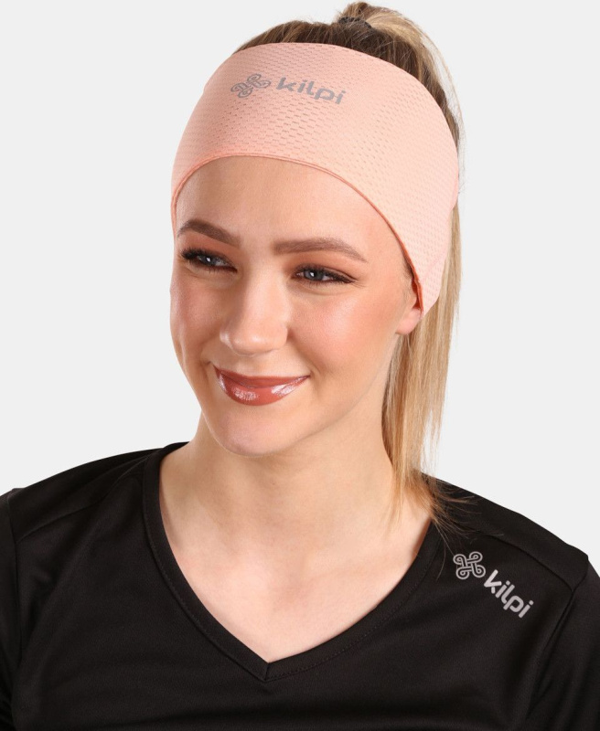 Unisex sportovní čelenka KILPI Cooly korálová Velikost: S