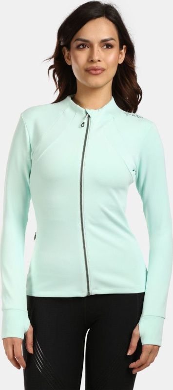 Dámská fleecová mikina KILPI Lajen mentolová Velikost: 44