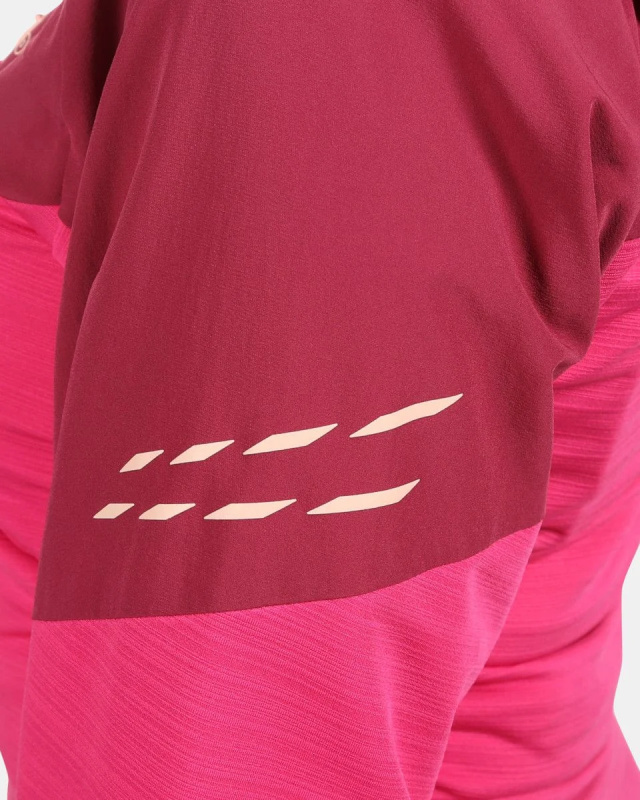 Dámská fleecová mikina KILPI Memphis růžová Velikost: 40