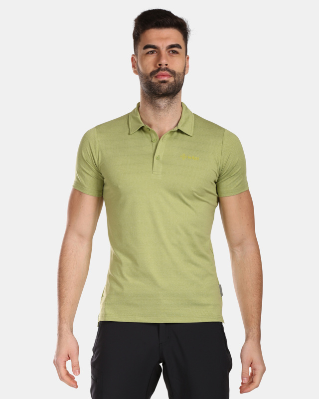Pánské polo tričko KILPI Oliva zelené Velikost: XL
