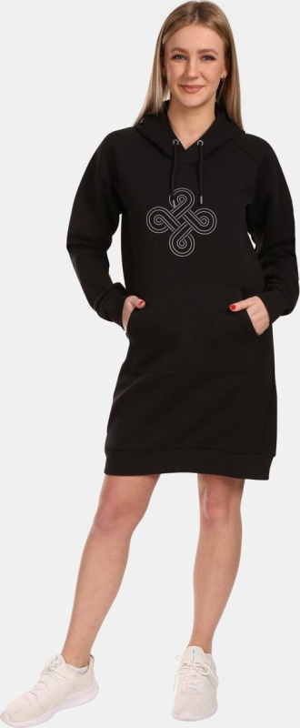 Dámské sportovní šaty KILPI Heyden černé Velikost: 42