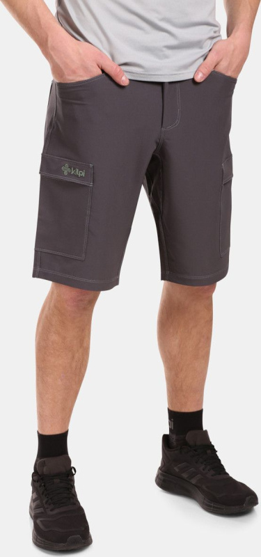 Pánské outdoorové kraťasy KILPI Kilkis šedé Velikost: 3XL