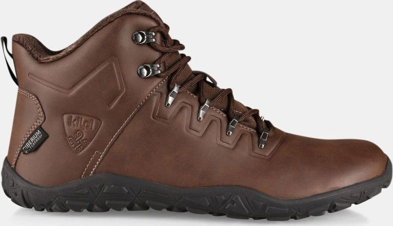 Unisex barefoot outdoorové boty KILPI Bare High hnědé Velikost: 37