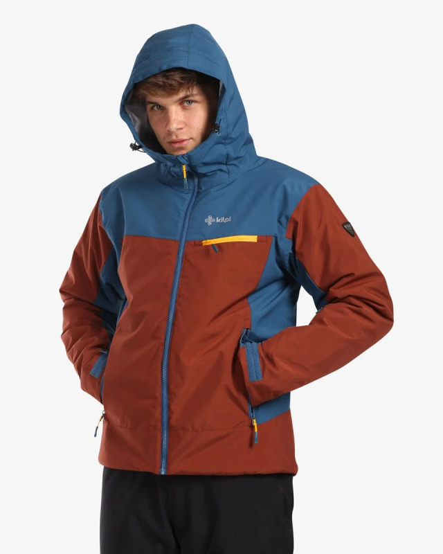 Pánská lyžařská bunda KILPI Flip červená Velikost: M