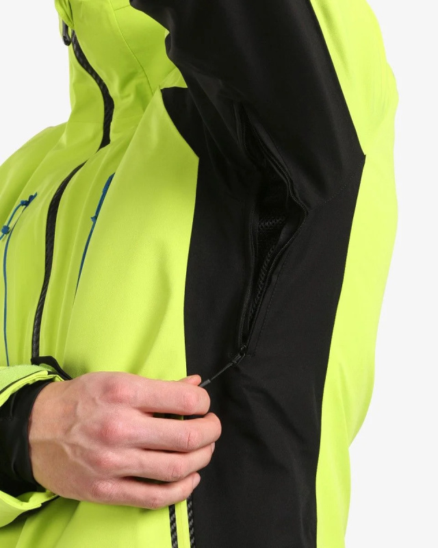 Pánská lyžařská bunda KILPI Turnau zelená Velikost: XL