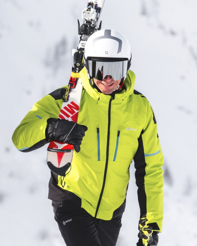 Pánská lyžařská bunda KILPI Turnau zelená Velikost: XL