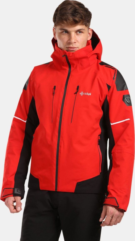 Pánská lyžařská bunda KILPI Turnau červená Velikost: 3XL