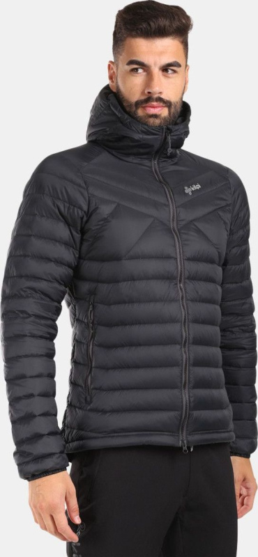 Pánská péřová bunda KILPI Pyramiden černá Velikost: 3XL
