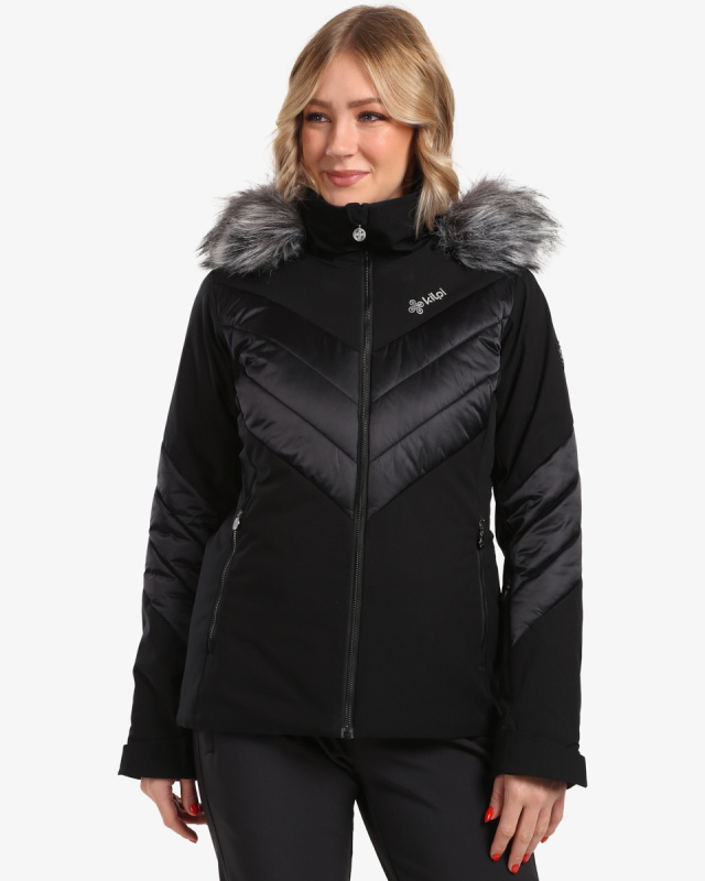 Dámská lyžařská bunda KILPI Lin černá Velikost: 36