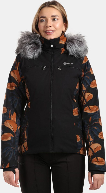Dámská lyžařská bunda KILPI Lena hnědá Velikost: 46