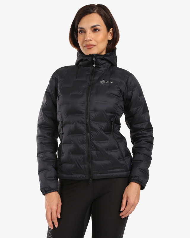 Dámská péřová bunda KILPI Alberta černá Velikost: 44