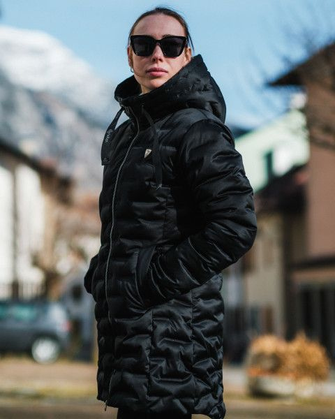 Dámský zimní kabát KILPI Belize černý Velikost: 38