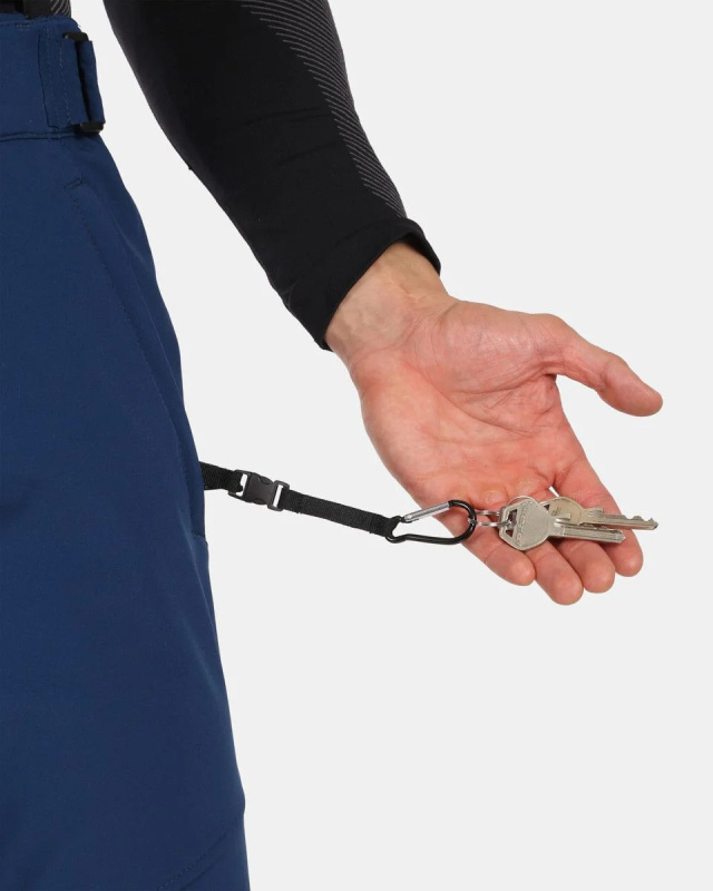 Pánské lyžařské kalhoty KILPI Rhea modré Velikost: 3XL