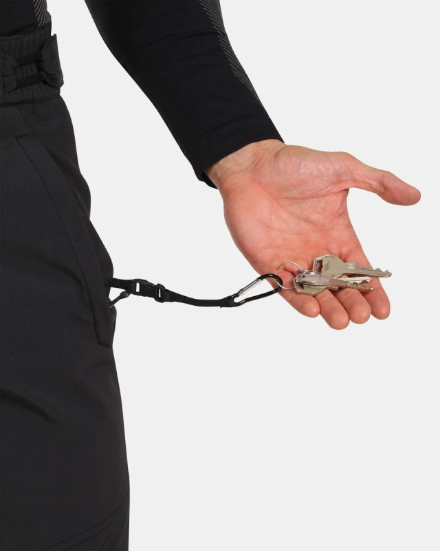 Pánské lyžařské kalhoty KILPI Rhea černé Velikost: M Short