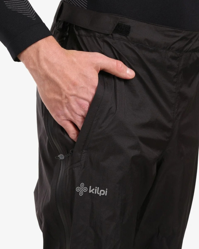 Pánské nepromokavé kalhoty KILPI Alpin černé Velikost: 3XL